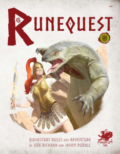 CHA4027 - RuneQuest QuickStart - Front Cover