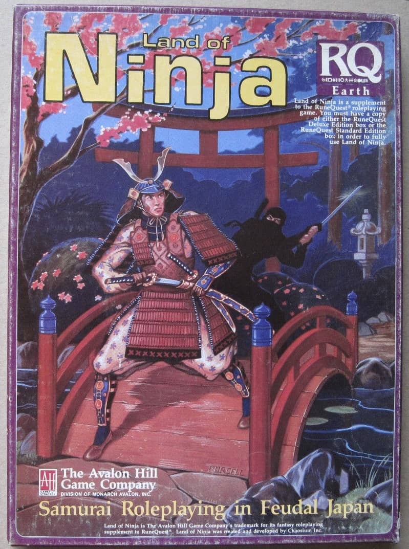 AH8584 Land of Ninja (Box 07 – 1986) – The Well of Daliath